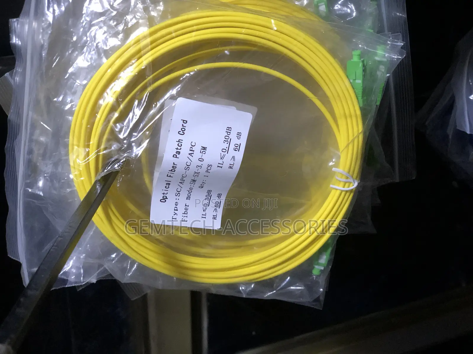 Fiber Optical Patch Codes 5m Cables