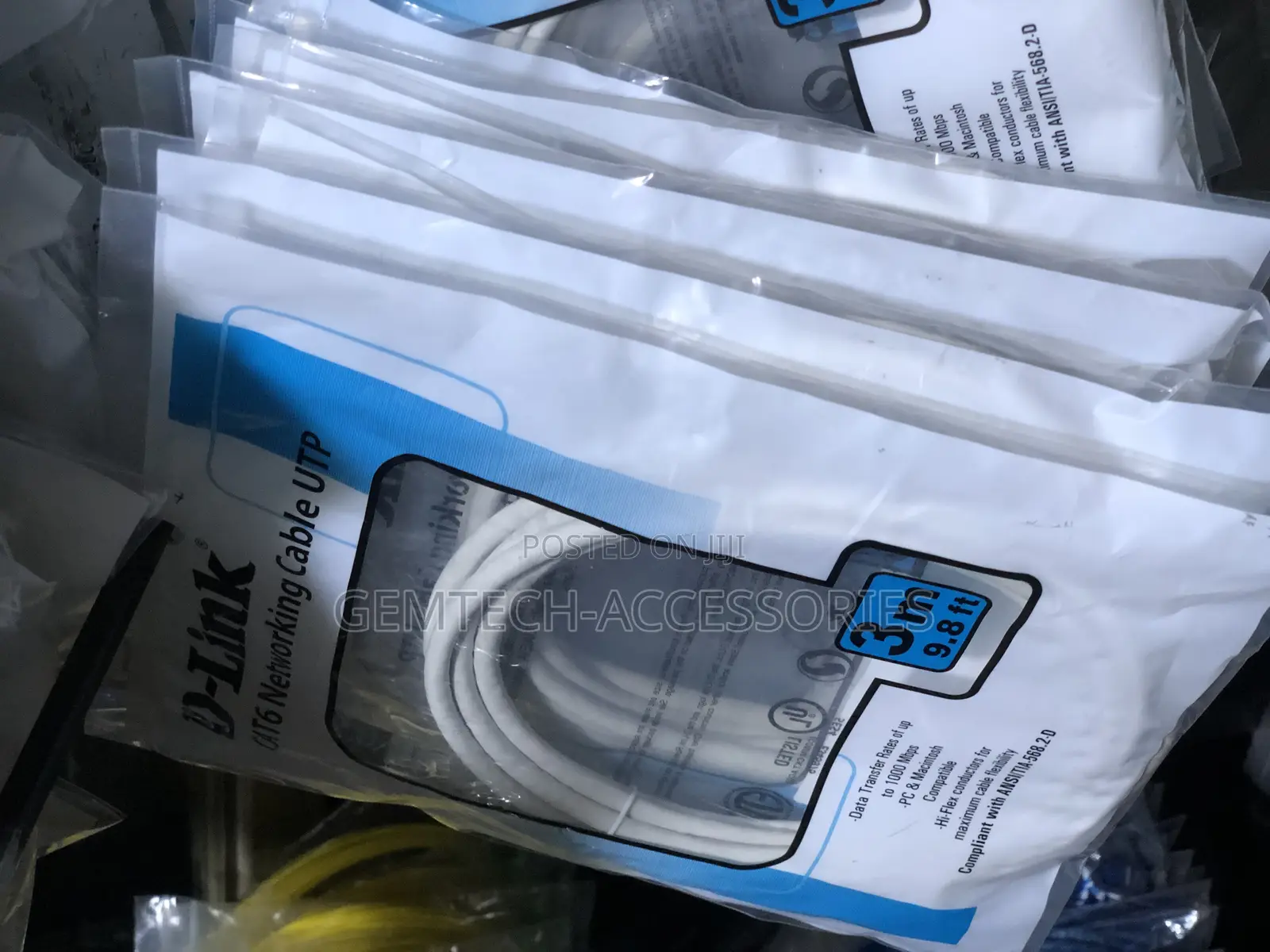 Dlink Cat 6 Utp 3m Patch Corde Cable