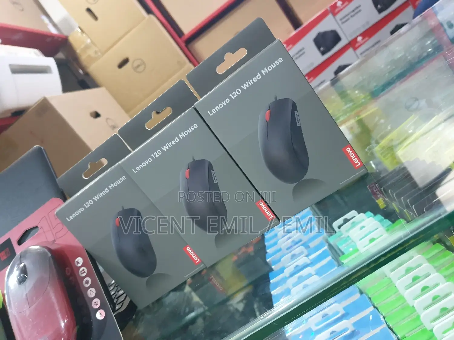 Lenovo 120 Wired Mouse