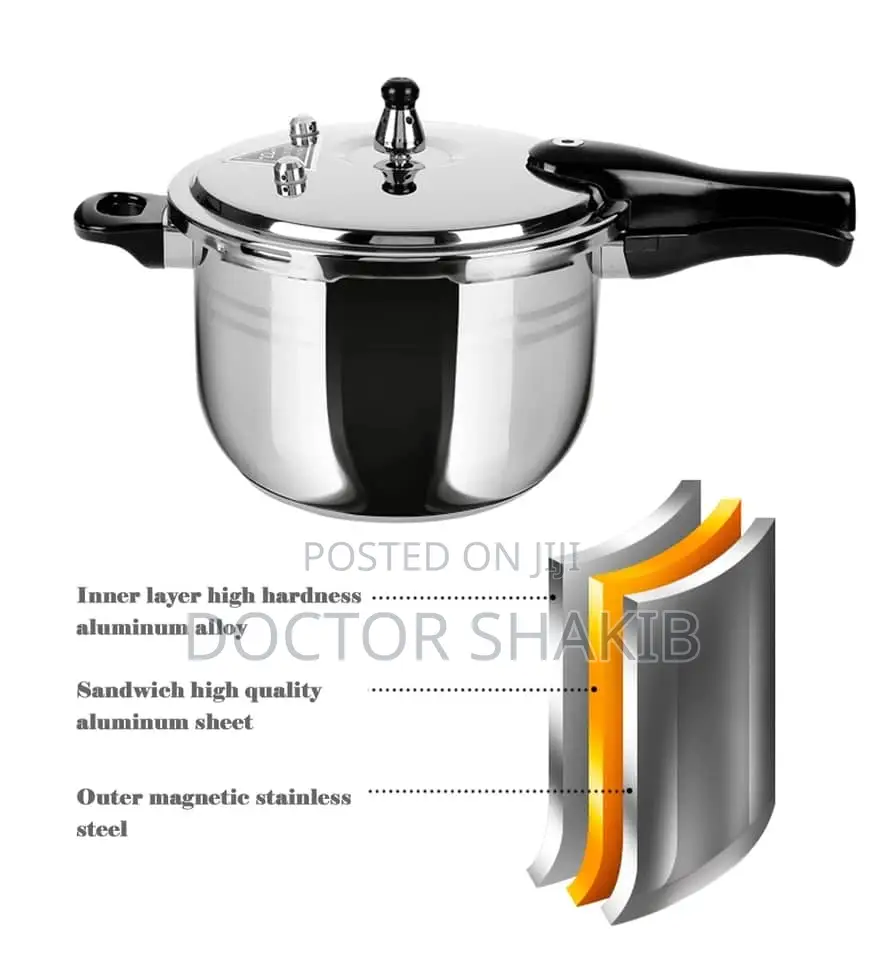 12L (30cm) Stainless Pressure Cooker