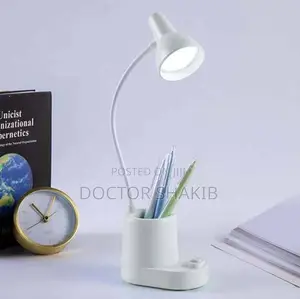 Modernized Led Eye Protection Desk Lamp With Pen Holder