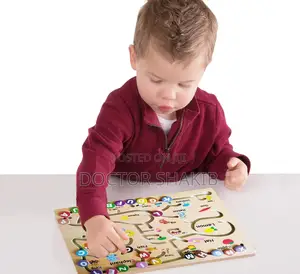 Kids Alphabet Monterossi Maze Puzzle Game