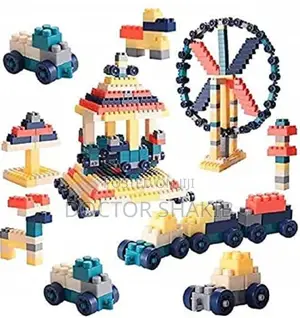 New Children Assembling Building Blocks