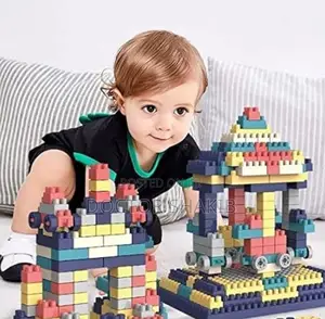 New Children Assembling Building Blocks
