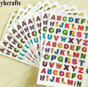 Generic 1 Sheet a-Z English Alphabet Stickers