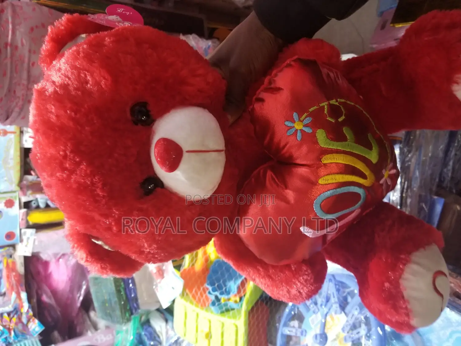 Big Teddy Bear /Red/for Bed Design /Lady Favorite