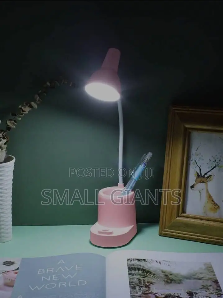 LED Eye Protection Desk Lamp With Pen Holder