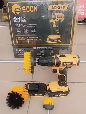 Rechargeable Drill and Brush