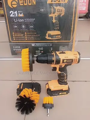 Rechargeable Drill and Brush