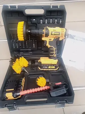 Rechargeable Drill and Brush