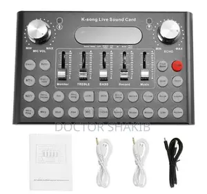 Professional Live Sound Card With Effects