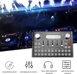 Professional Live Sound Card With Effects