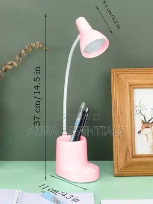 LED Eye Protection Desk Lamp With Pen Holder
