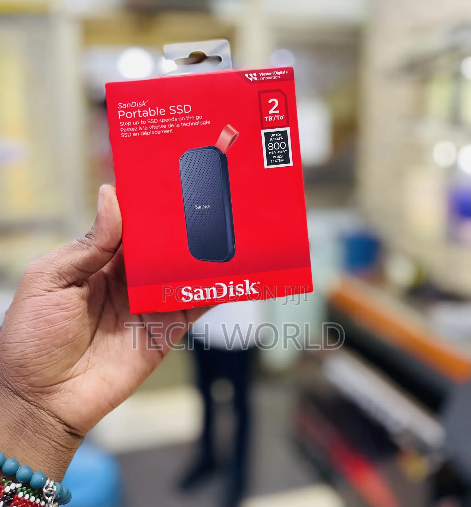 2TB Sandisk Portable External. (4)
