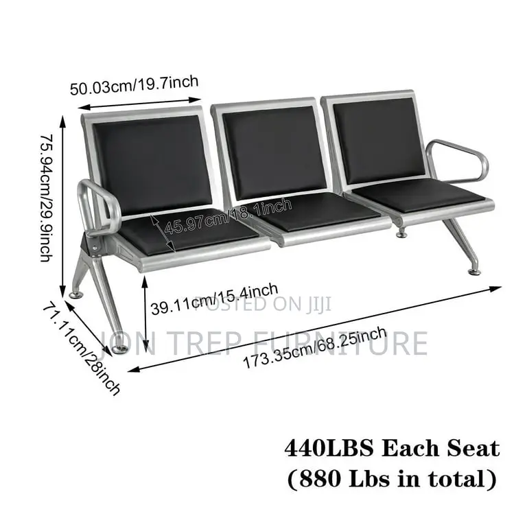 Visitor Waiting Chair Heavy Duty
