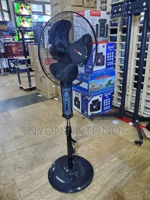 Mwewe Strong Stand Fan With Timer