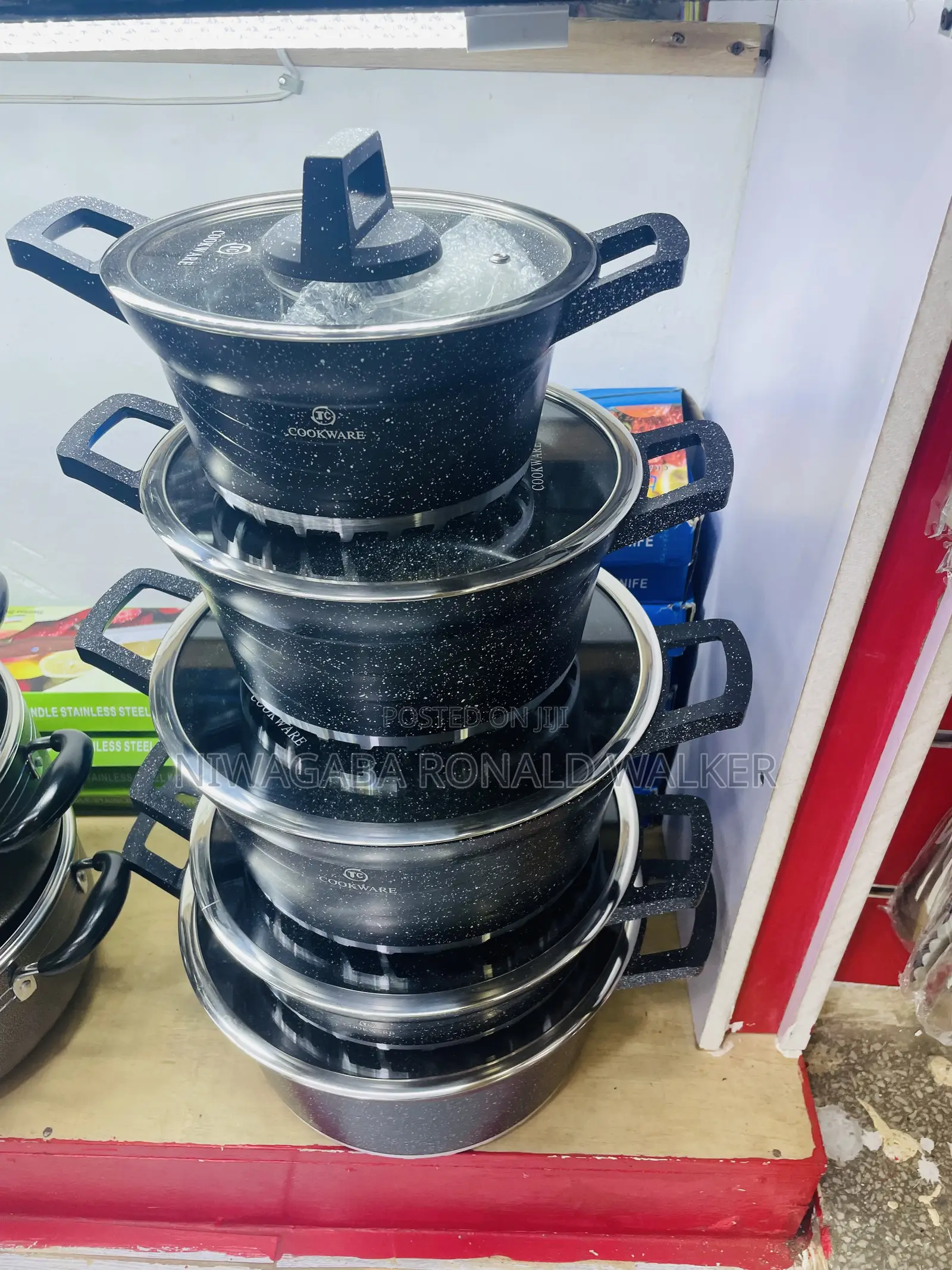 5pc Quality Non-Stick Serving Cookware Dishes