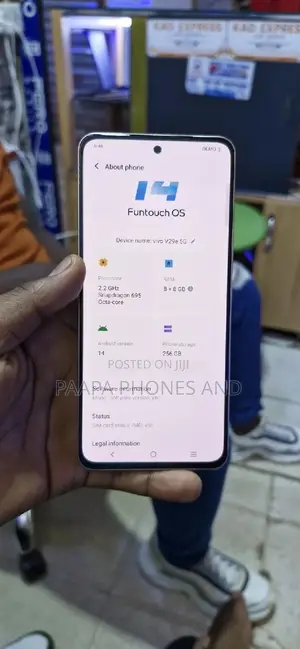 Vivo V29e 5G 256 GB White