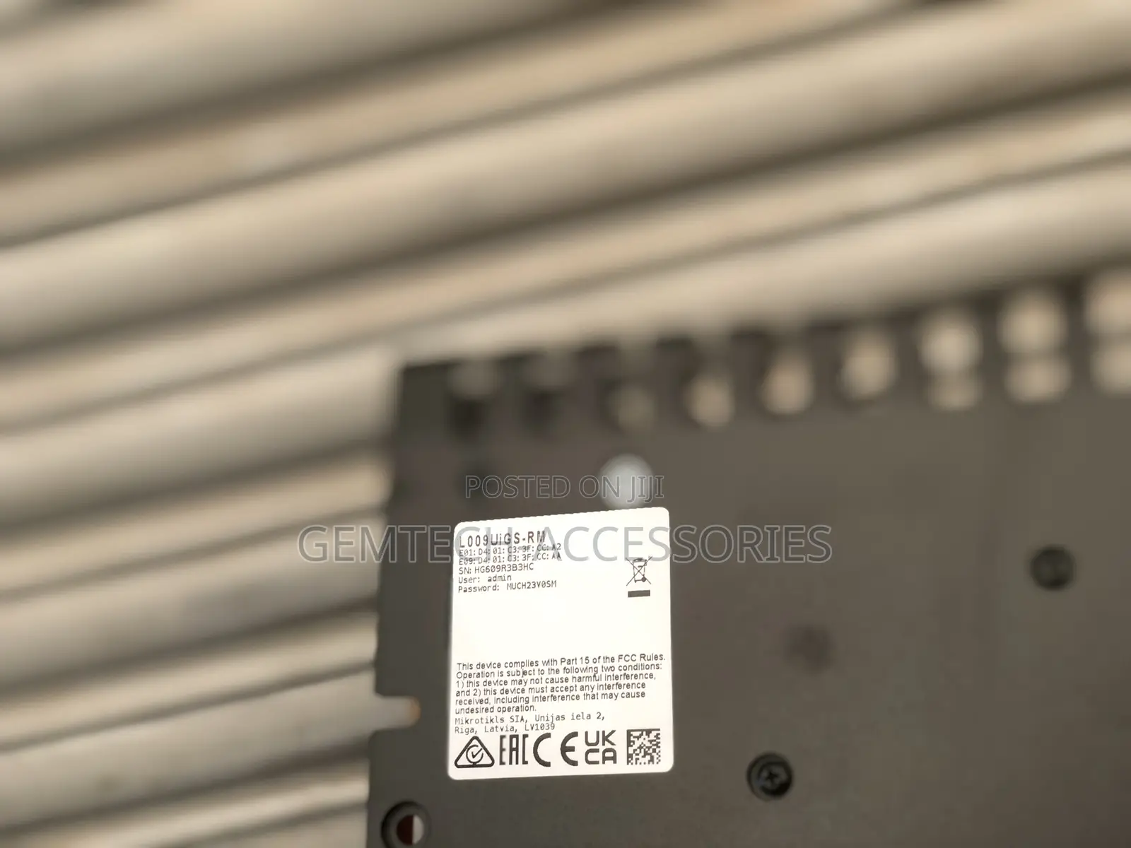 L009 Mikrotik Router Rackmountable/ Antenna
