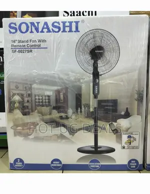 Sonashi 16" Stand Fan With Remote Control