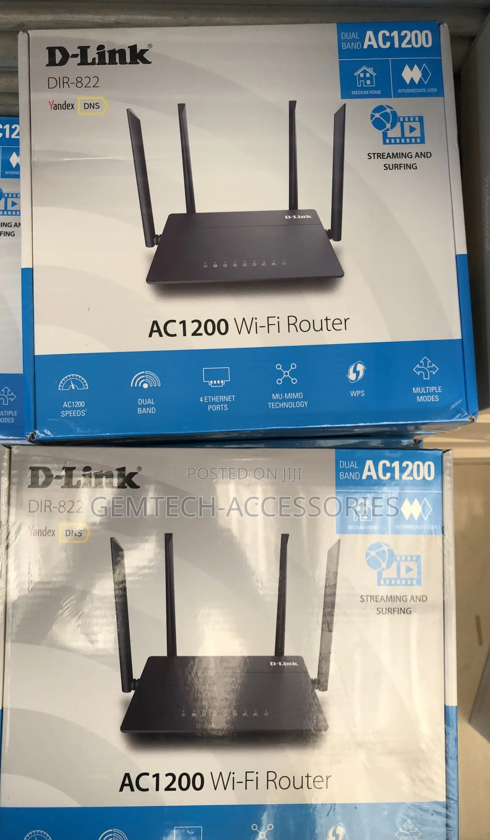 Dlink Dir-822 Wifi Router Ac1200 Access Point