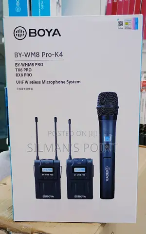 Boya Wm8 Pro- Uhf Wireless Microphone System