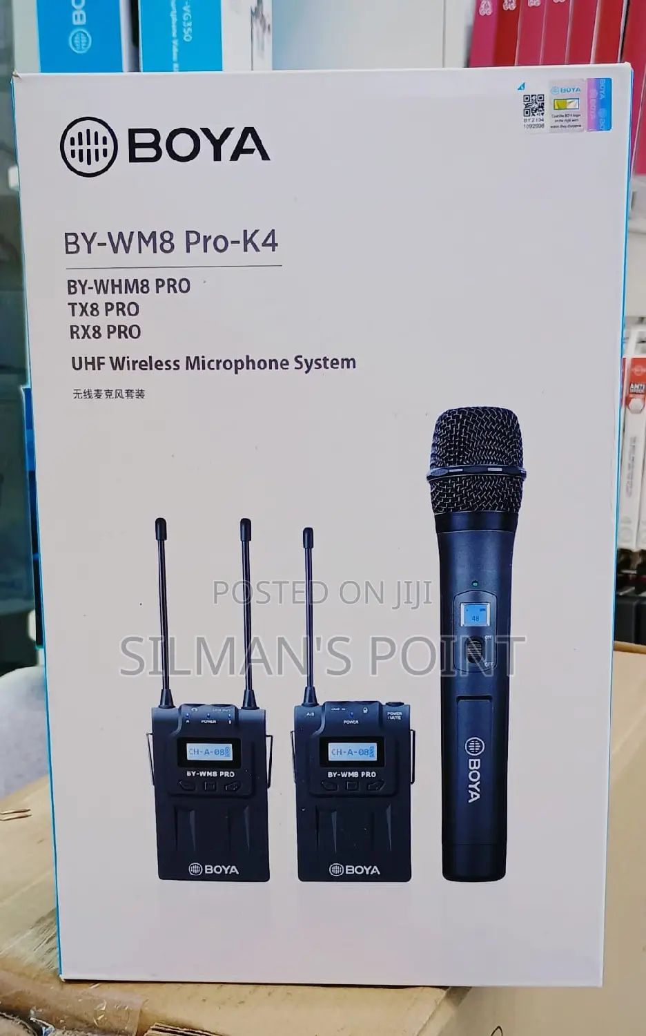 Boya Wm8 Pro- Uhf Wireless Microphone System