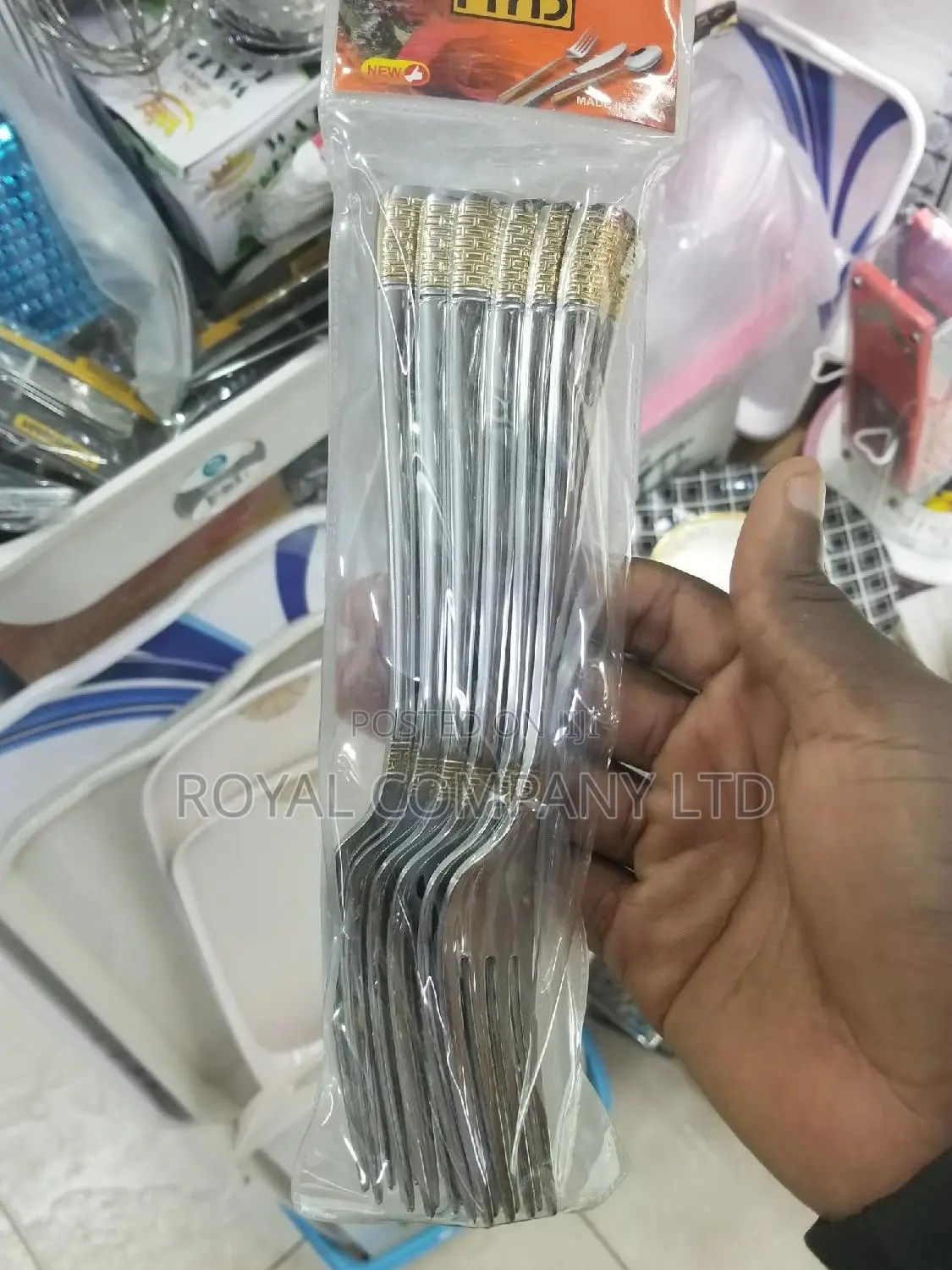 Golden Forks a Set/Dinning Folks/Luxury Looks
