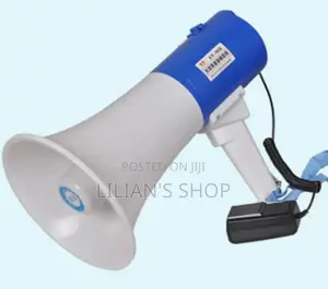 Loudspeaker Megaphone With Recording Reading Advertising