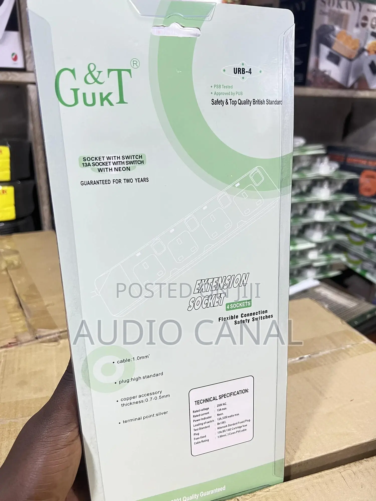 3 Meters G T Uk Extension