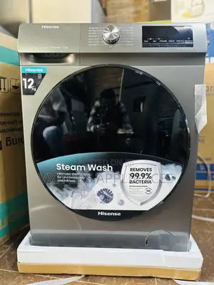Hisense 12kg Washing Machine With Steam Function