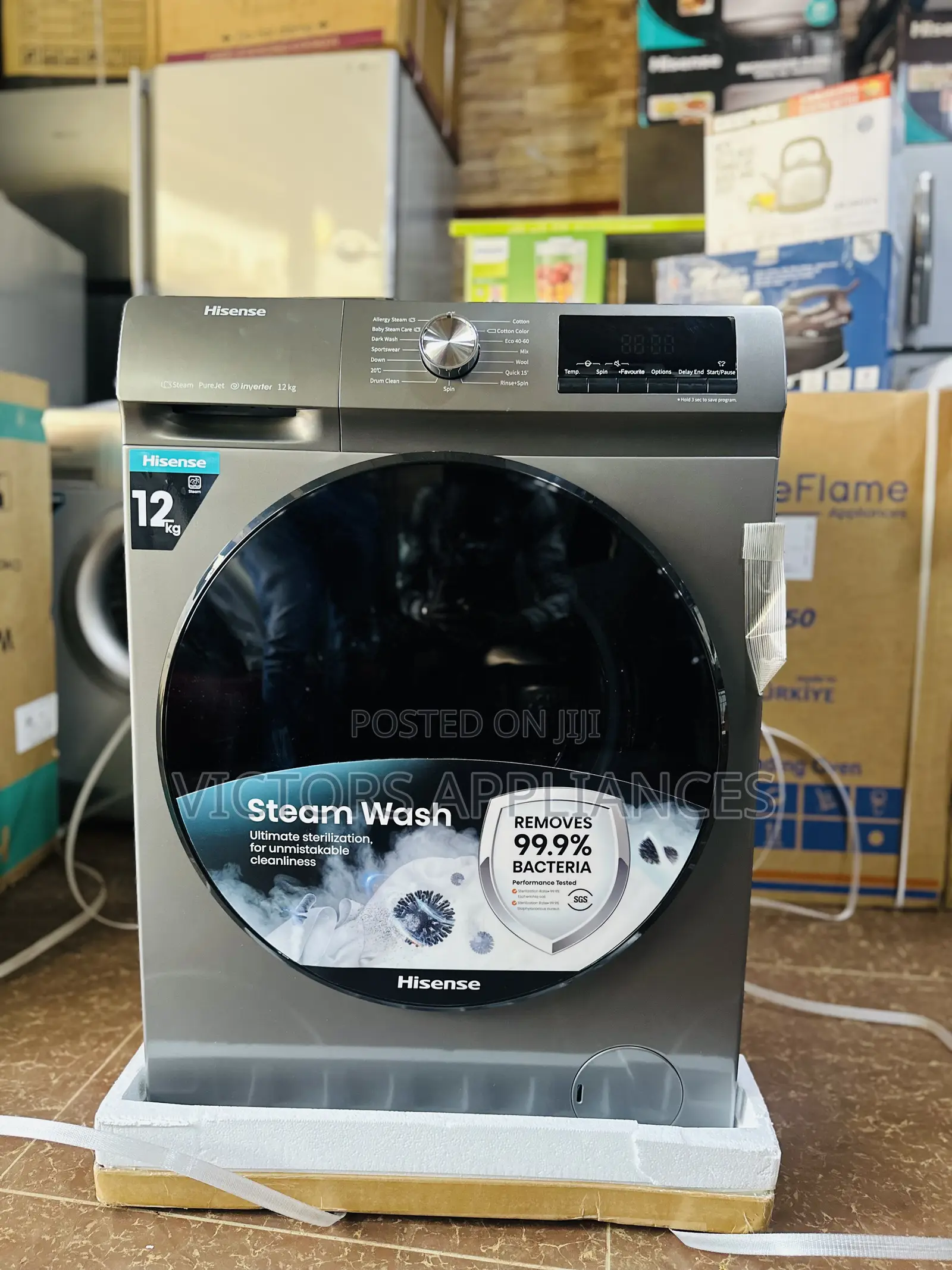 Hisense Washing Machine 12kg Frontloader