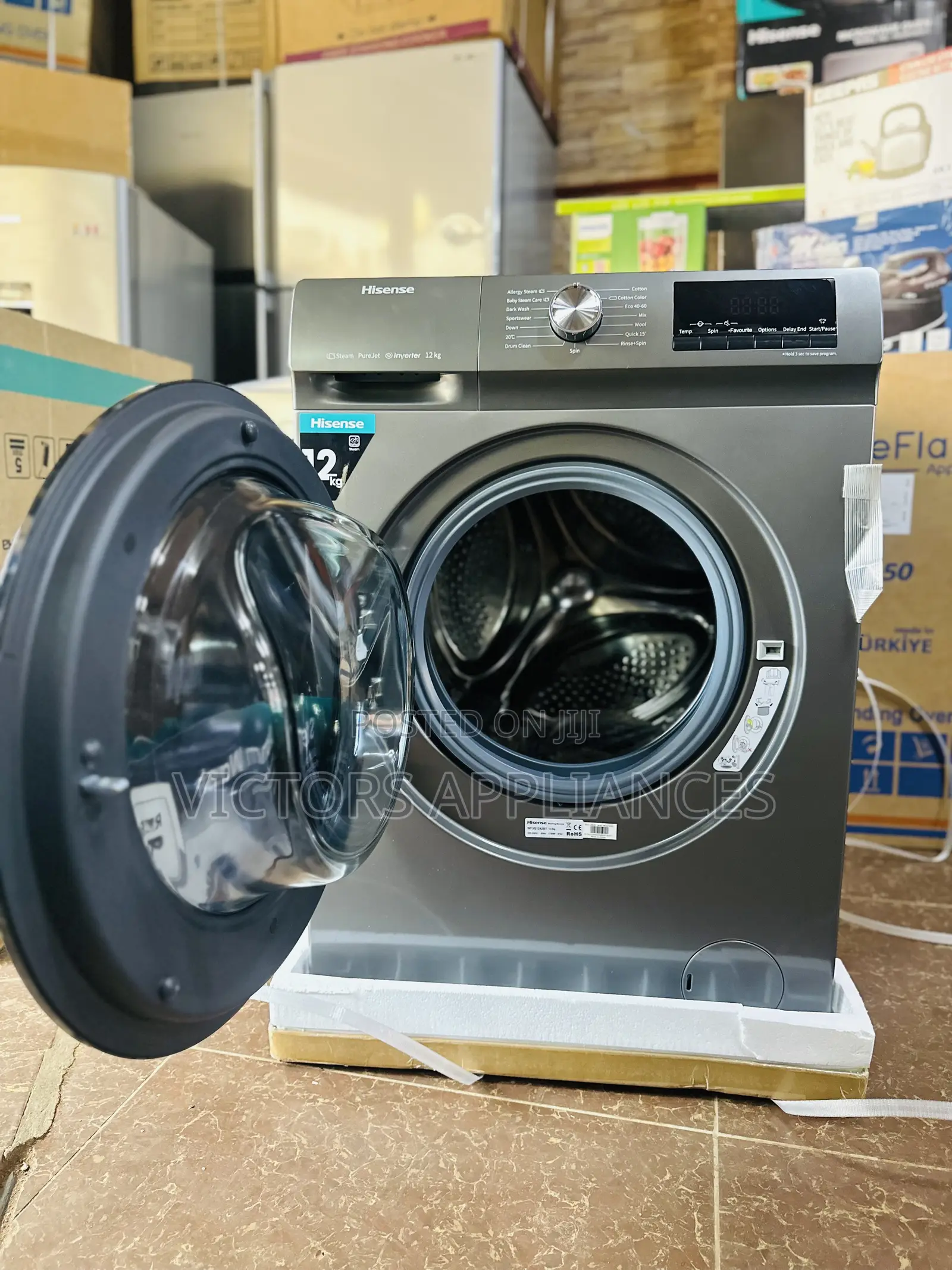 Hisense Washing Machine 12kg Frontloader