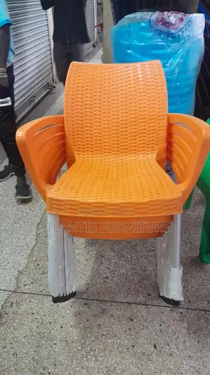 Orange, Orange Plastic Chair