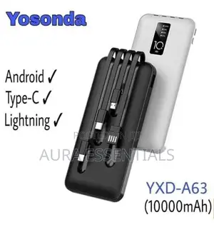 Portable Fast Charging True 10000mah Power Bank