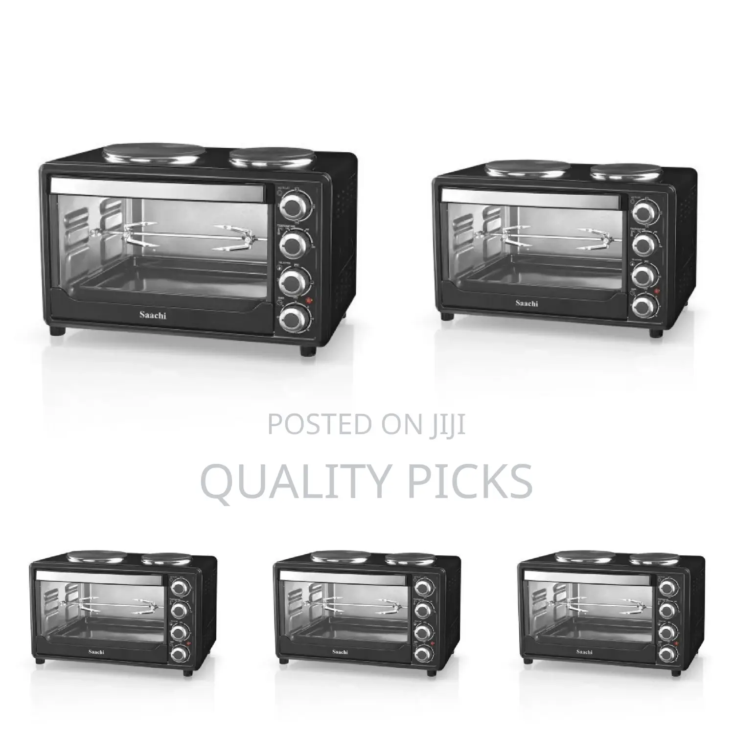 Saachi Oven With Hot Plate