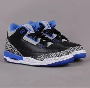 Original Air Jordan 3 Retro Sport Blue Sneaker
