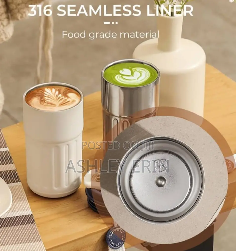 Coffee Thermos Mug With Temperature Display