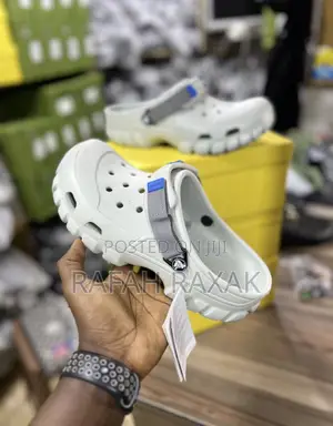 Original Grey Rubber Crocs