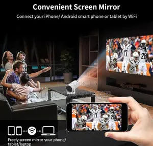 Borrego Smart 2 Pro Mini Portable Projector