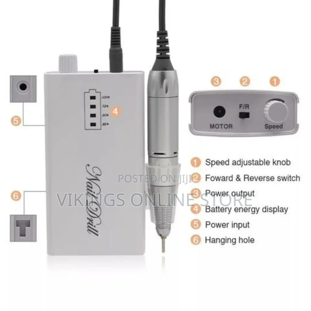 Pro 36w 30000RPM Rechargeable Portable Nail Files Nail Drill
