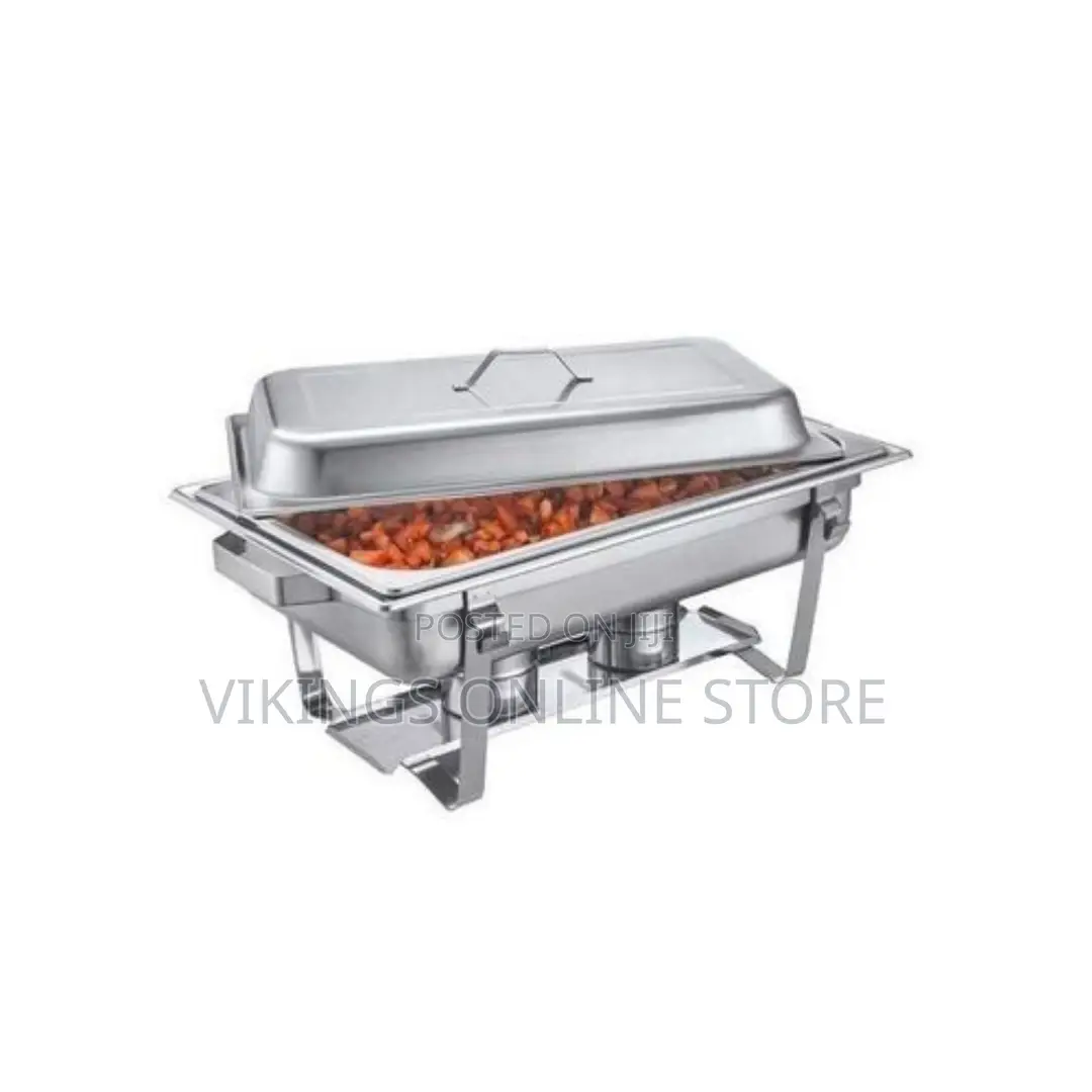 Single 11 Litres Capacity Chaffing Dish For Buffet - Silver