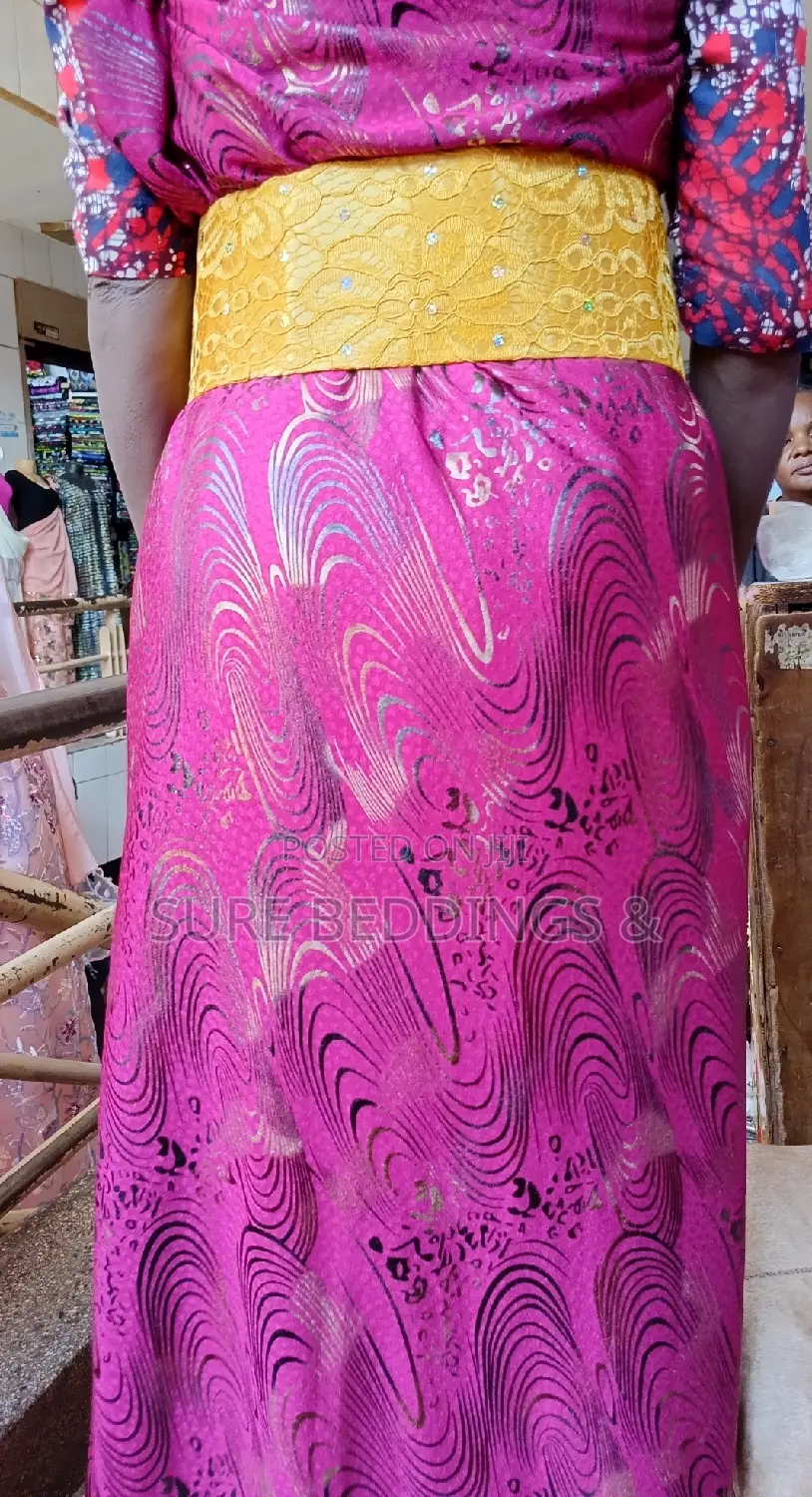 Traditional Gomesi Fabric