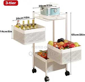 Rotating Kitchen Vegetable Rack