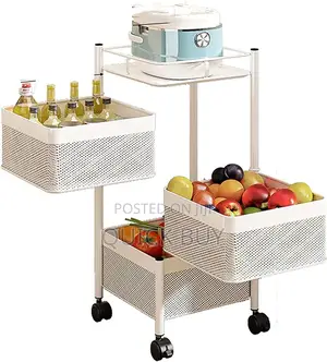 Rotating Kitchen Vegetable Rack