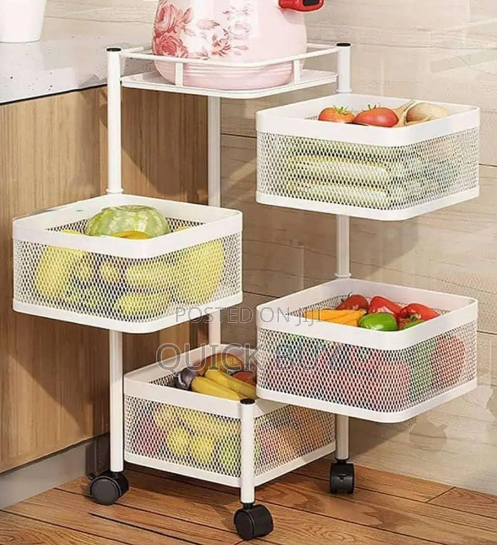 Rotating Kitchen Vegetable Rack