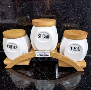 3pieces Ceramic Canister Set