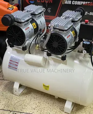 Air Compressor Super Quiet 50 Litres Double Piston