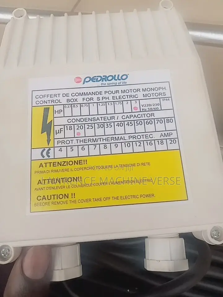 Water Pump 100m Pedrollo