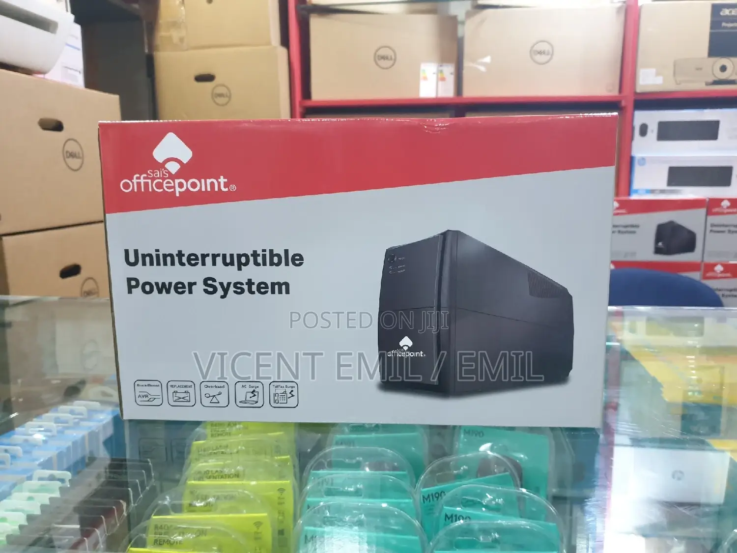 UPS 650VA Officepoint Uinterruptable Power System